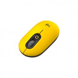 Logitech-POP-Mouse-เม้าส์ไร้สายพร้อมฟังก์ชันปุ่มอิโมจิ-Blast-Yellow